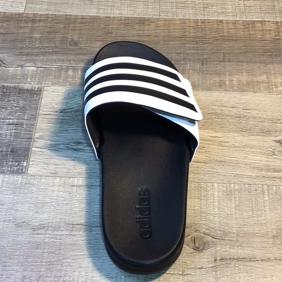 Adidas - Adilette Comfort ADJ Slides - Picture 4 of 6